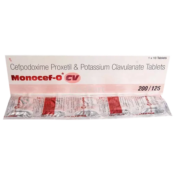 monocef o cv 200mg tablet 10's